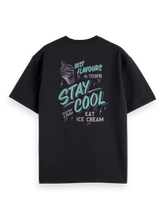 SCOTCH AND SODA Relaxed-Fit Front and Back Artwork T-Shirt - Gravity NYC